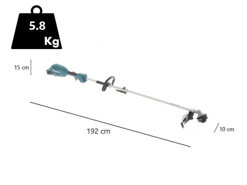 Makita DUX18 - Decespugliatore a batteria - 18V - 3Ah