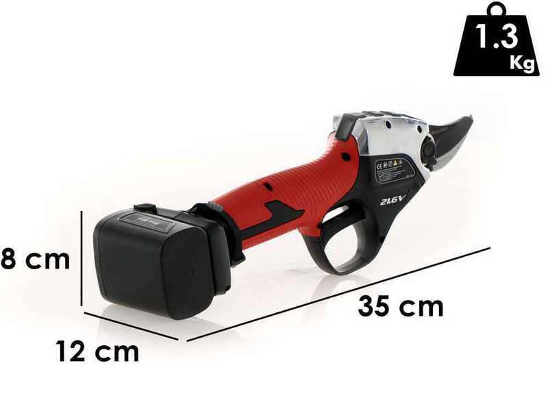 Blue Bird PS 22-38 - Forbice elettrica da potatura - 21.6V 2.5Ah