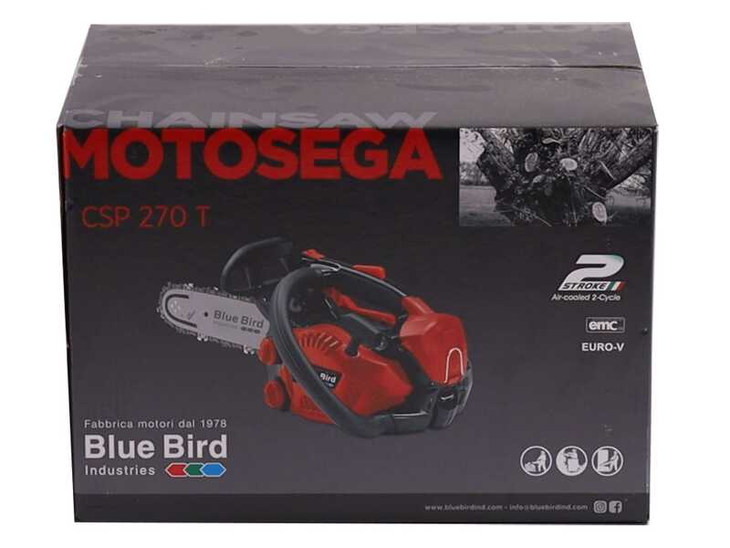 Blue Bird CSP 270 T - Motosega a scoppio da potatura - Lama da 25cm