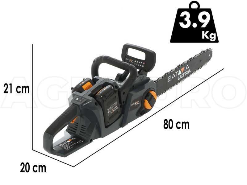 Batavia - Elettrosega a batteria da taglio 2 x 18V - SENZA BATTERIE E CARICABATTERIE