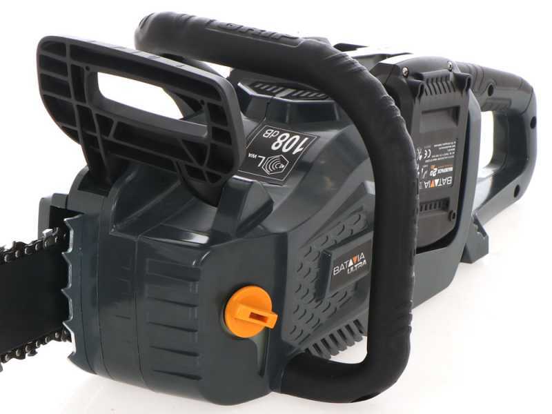 Batavia - Elettrosega a batteria da taglio 2 x 18V 2Ah - Lama da 38cm