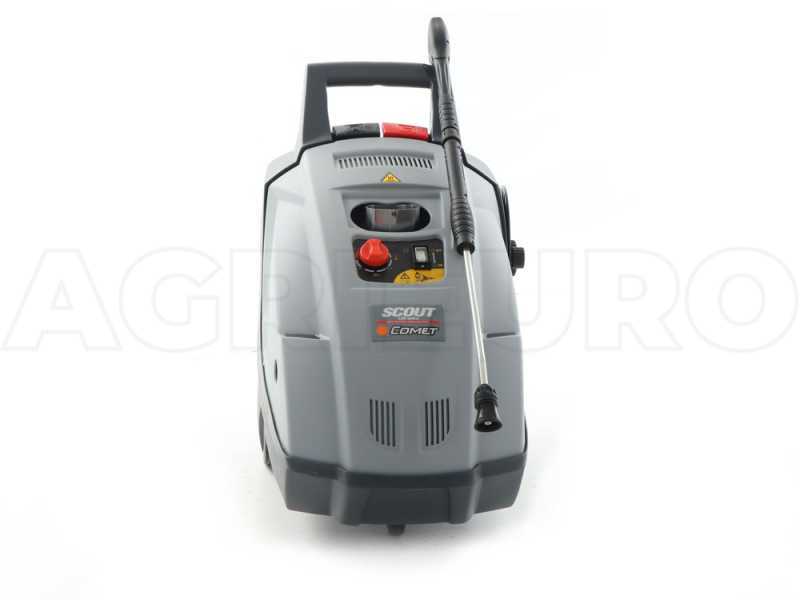 Idropulitrice ad acqua calda Comet Scout 135 Extra a caldo con avvolgitubo