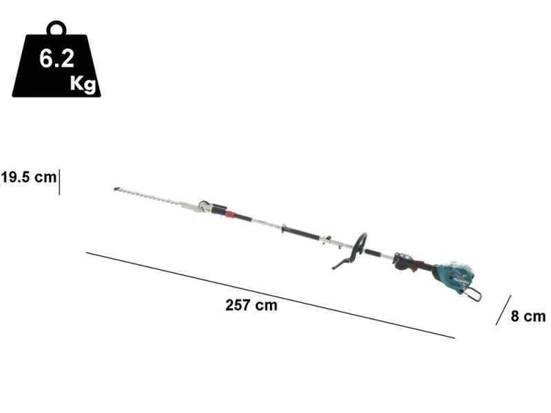Makita UX01G - Tagliasiepi multifunzione a batteria 40V/2.5Ah