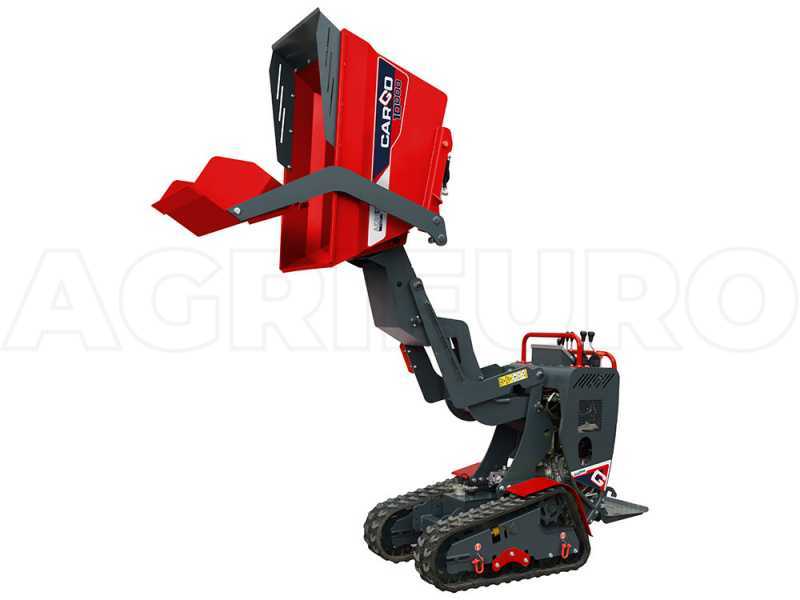 Motocarriola cingolata CARGO J 10000 HEDH 4.0 con joystick - Honda GXe630 - Con pala