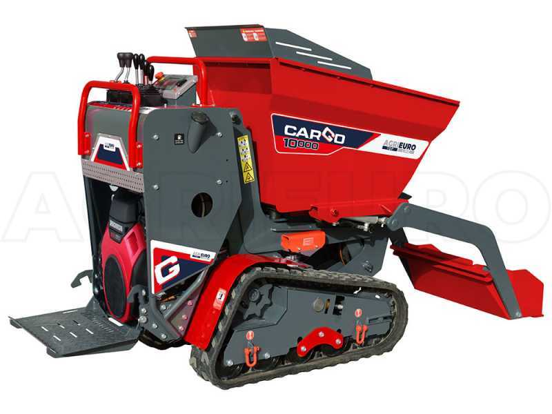 Motocarriola cingolata CARGO L 10000 HED 4.0 - Honda GXe630 - Con pala