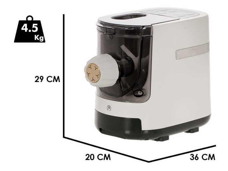 Classe Pastaio 20 - Macchina per la pasta elettrica 2 in 1 - Impasta ed estrude