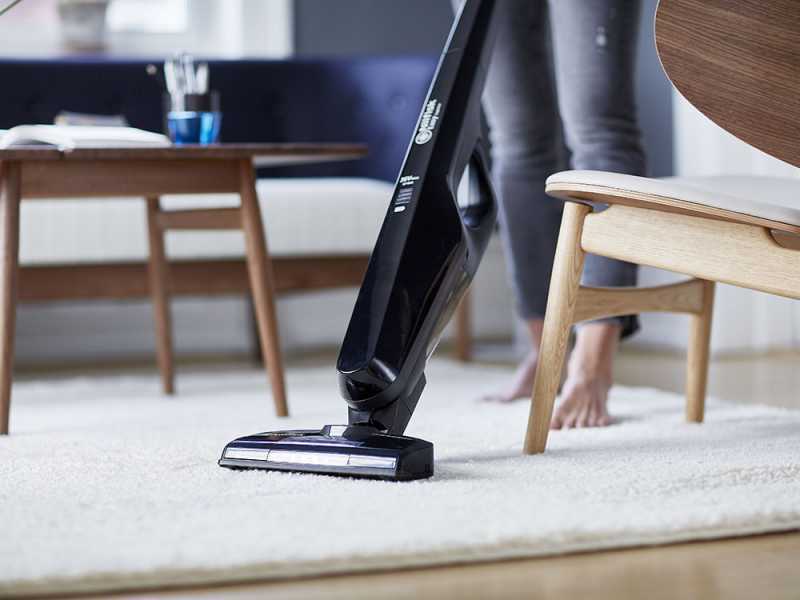 Nilfisk Easy 36VMAX - Scopa elettrica - 2in1: Aspirapolvere e aspirabriciole