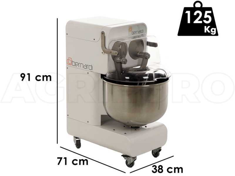 Bernardi FMR20 - Impastatrice a braccia tuffanti - 20 Kg