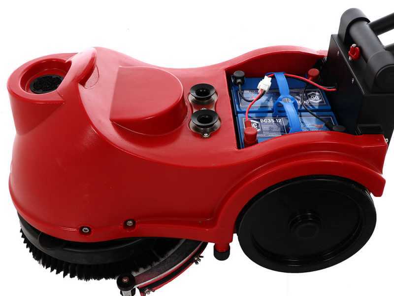Nilfisk Viper AS 380/15B - Lavapavimenti a batteria - 3 in 1: lava, asciuga e aspira