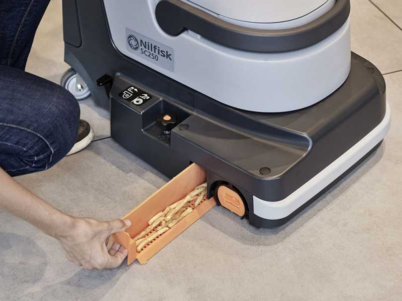 Nilfisk SC 250 - Lavapavimenti a batteria senza fili 3 in 1: lava, asciuga e aspira