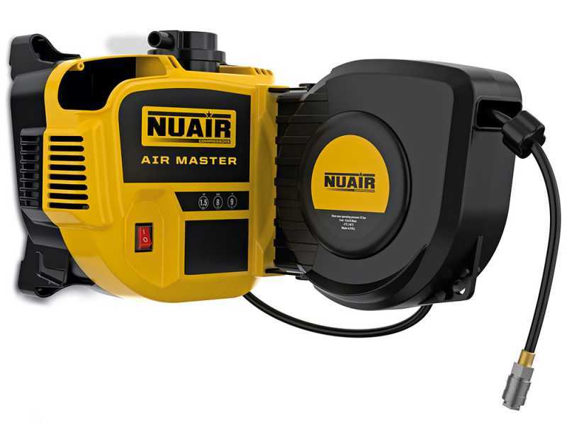 Nuair Air Master - Compressore monofase a muro, oil-less - Motore 1.5 HP 