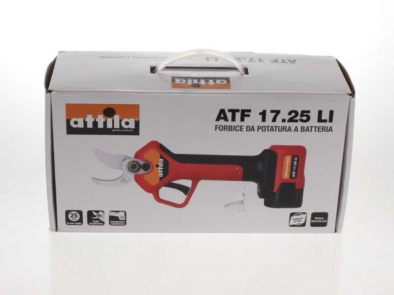 Attila ATF 17.25 LI - Forbice elettrica da potatura - 16.8V 2.0Ah