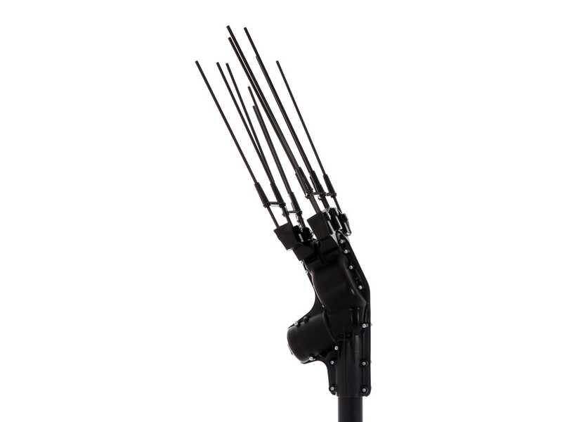 Aima TWIST 2.0 plus - Abbacchiatore elettrico a movimento orizzontale - Asta telescopica fino a 275 cm