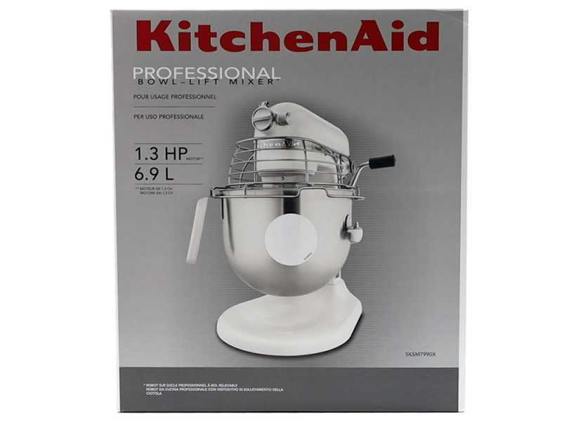 KitchenAid Professional 5KSM7990X Bianco - Impastatrice Planetaria