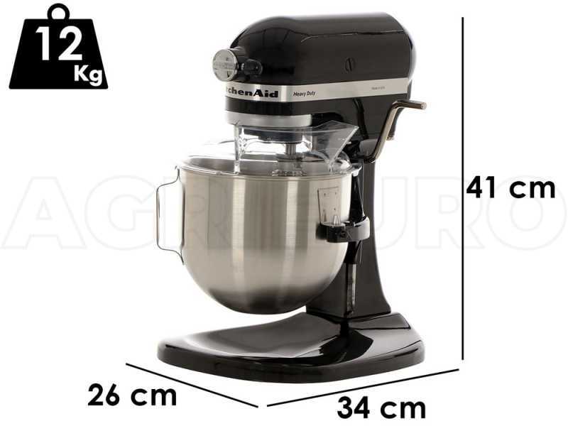 KitchenAid Heavy Duty 5KPM5 nera in Offerta AgriEuro