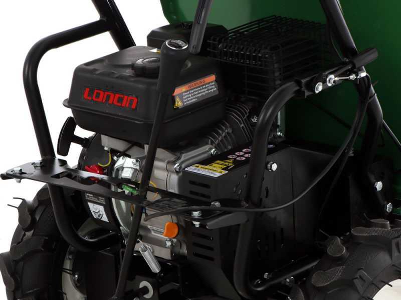 GreenBay MiniTipper 300 L - Motocarriola 4x4 con motore Loncin G200F