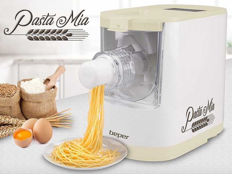 Beper Pasta Mia - Macchine per la pasta elettrica 2 in 1 - Impasta ed estrude