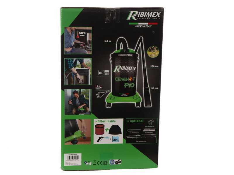 Ribimex Cenehot PRO Aspiracenere - 1200W - 25L