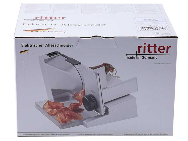 Ritter Secura9 - Affettatrice con lama da 170 mm