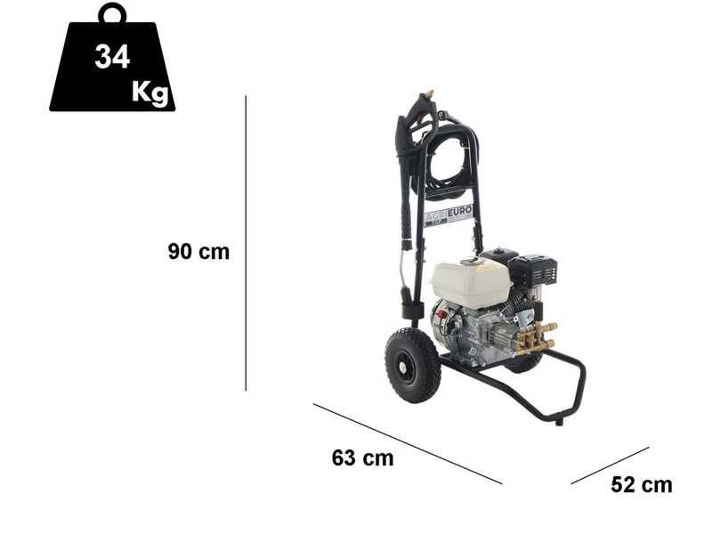 Idropulitrice a scoppio semiprofessionale CXD 10/220 - 220 bar - Motore Honda GP 200