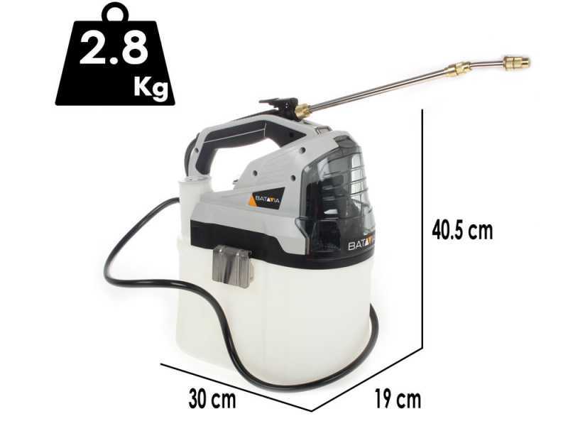 Batavia BT-GS001 - Pompa irroratrice a spalla a batteria - 18V - 2Ah
