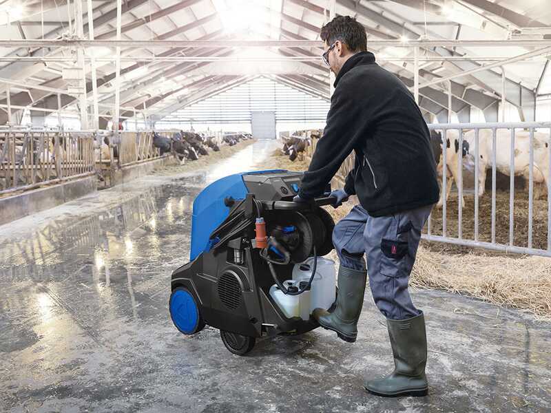 Nilfisk MH 5M - Idropulitrice ad acqua calda professionale - trifase - 250 bar - 110 l/h