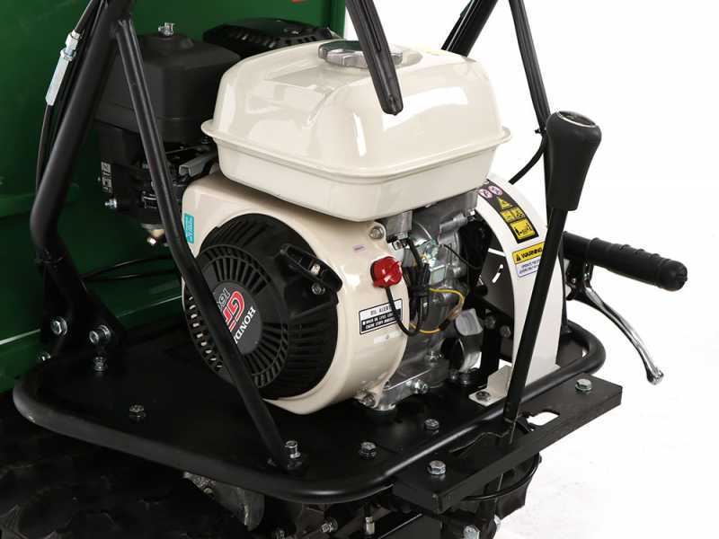 GreenBay TIPPER 500 HONDA GP160 - Motocarriola cingolata dumper  - Portata 500Kg
