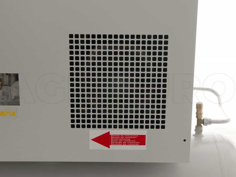 FIAC Light Silver LS 8 270 10 400/50 CE - Compressore trifase a vite silenziato - Motore 8 HP