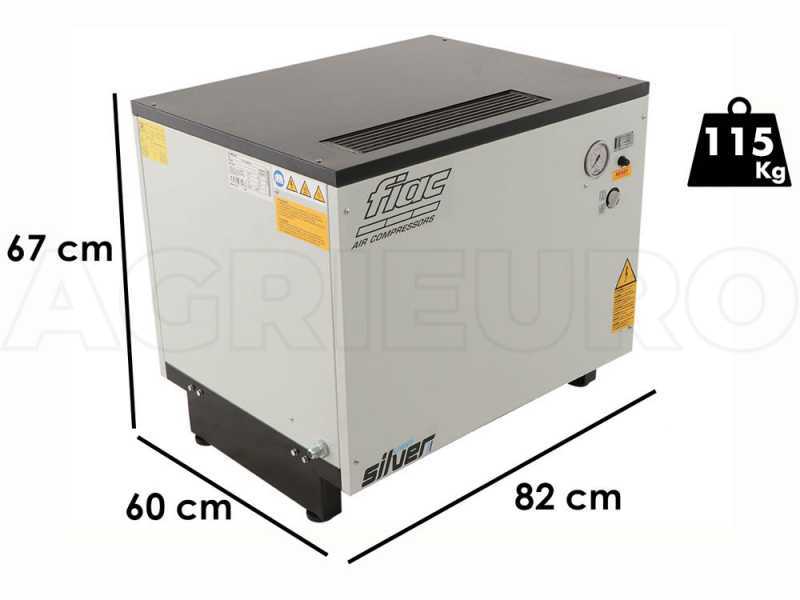 FIAC Light Silver LS 10 10 400/50 CE  - Compressore trifase a vite silenziato - Motore 10 HP