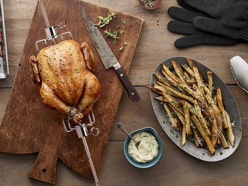 Girarrosto elettrico per Barbecue Weber Spirit