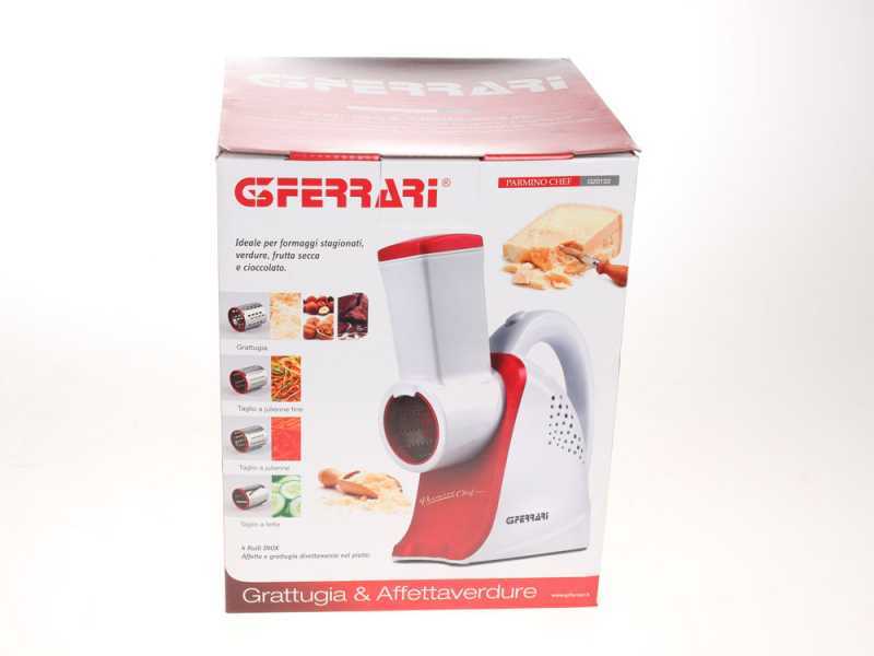 G3 Ferrari Parmino Chef - Grattugia affettaverdure elettrica - 240W