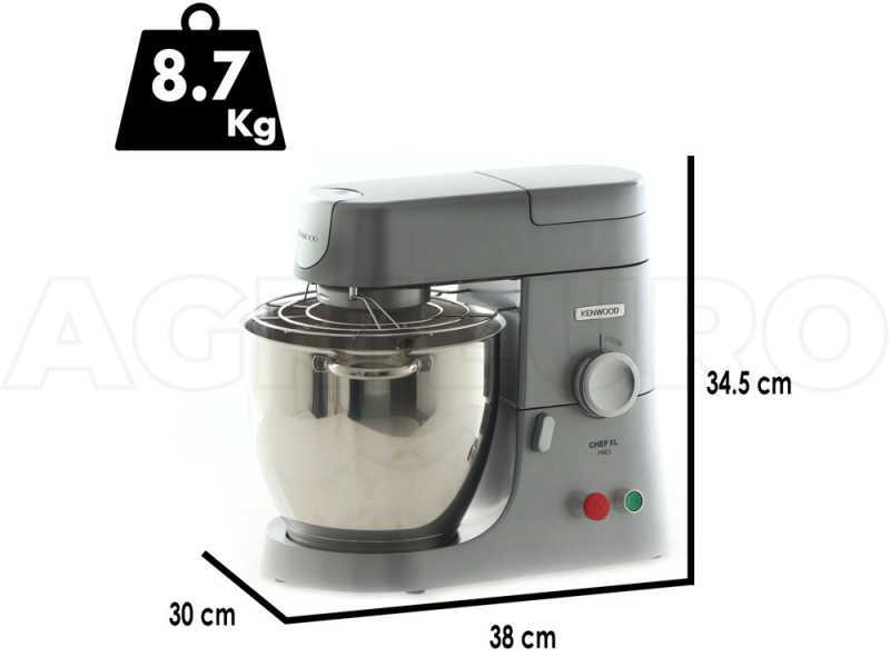 Kenwood Chef XL Pro KPL9000S - Impastatrice planetaria multifunzione