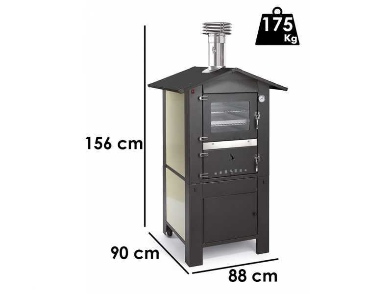 Seven Italy Era Premium - Forno a legna da esterno 57x45 cm