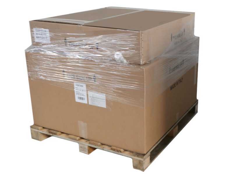 Fontana MARINARA INOX - Forno a gas da esterno con carrello 80x80