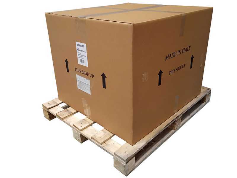 Seven Italy Persefone Rosso - Forno a gas da esterno con carrello