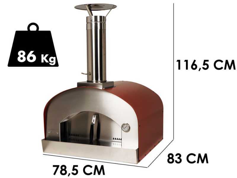 Seven Italy Persefone Rosso - Forno a legna