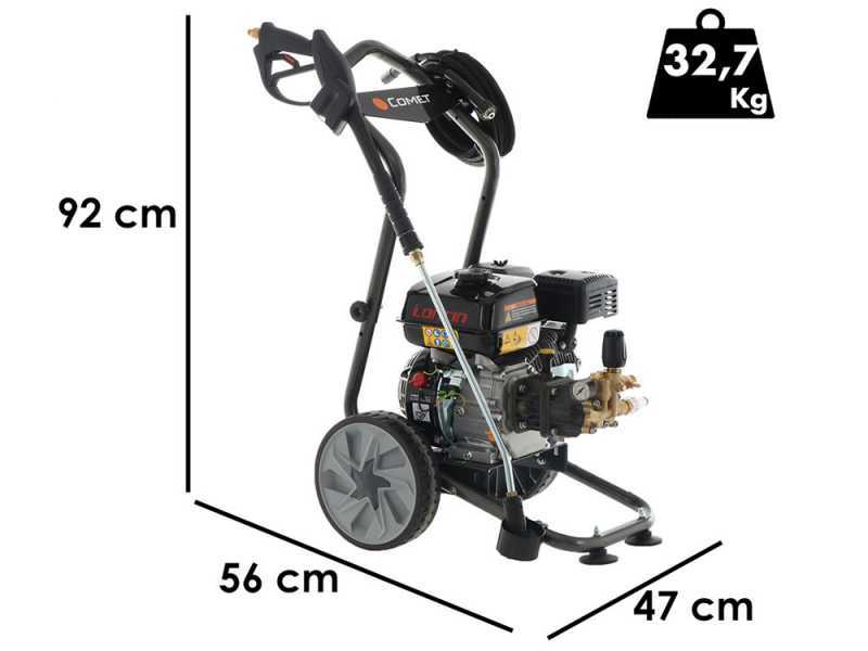 Comet FDX Blade S 12/200 - Idropulitrice a scoppio -200 bar - 720 l/h - Motore Loncin G200 F