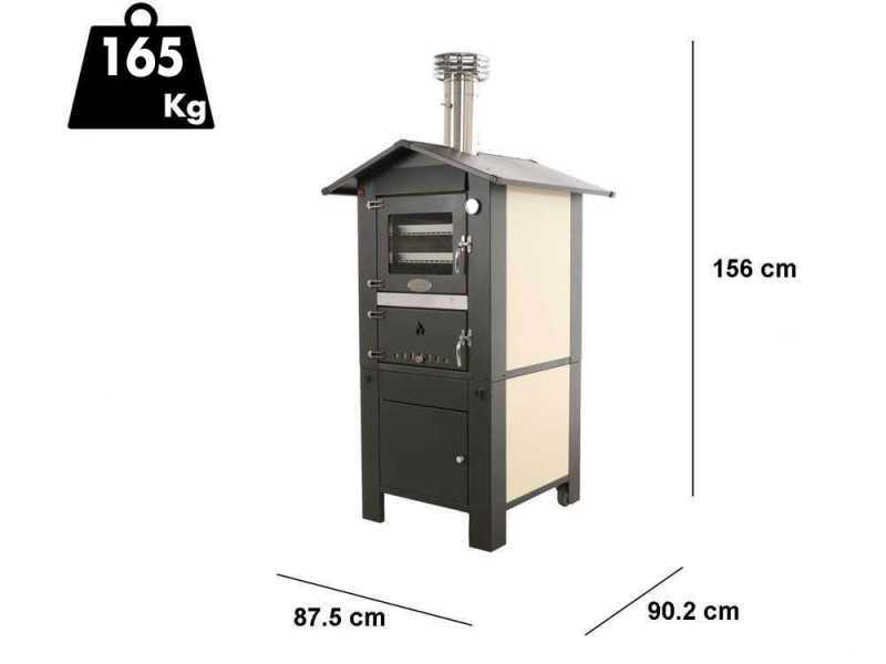 Fontana ITALIA PREMIUM - Forno a legna da esterno 57x42