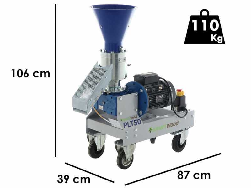 Smartwood PLT-50 - Pellettatrice elettrica monofase