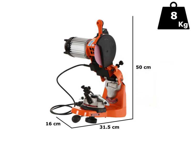 Affilacatene JACK The Pro-Grinder - Affilatore per catene motoseghe AMA