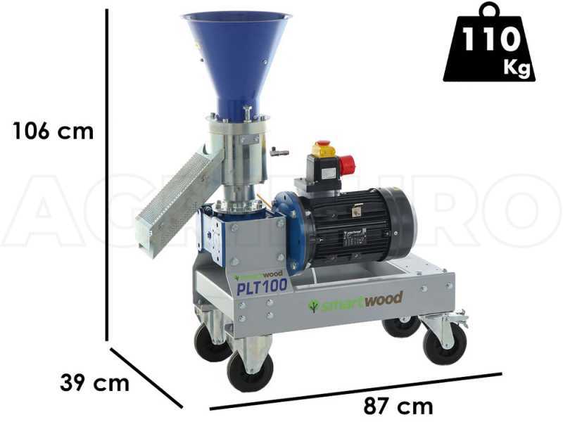 Smartwood PLT-100 - Pellettatrice elettrica trifase