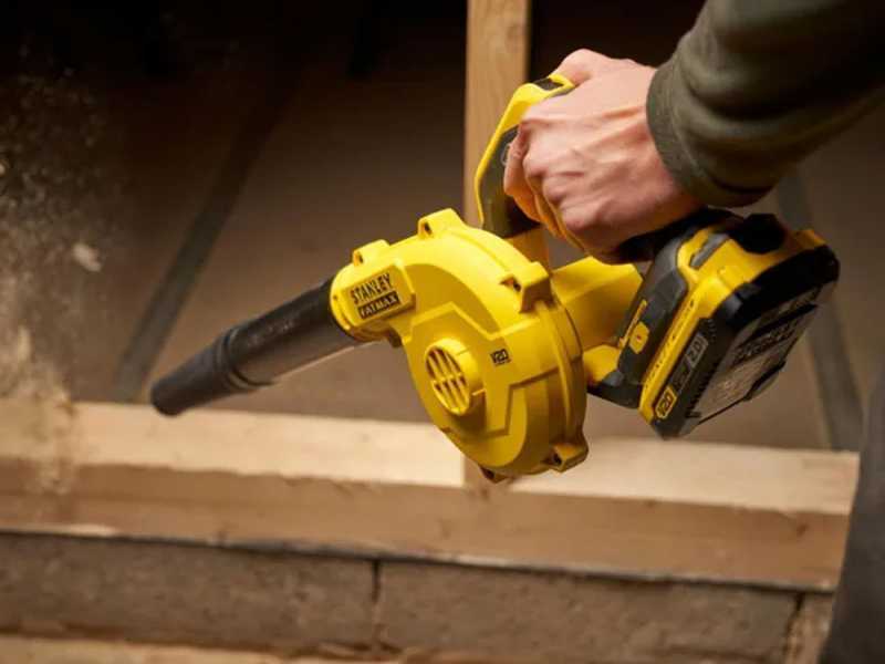 Stanley SFMCBL01B-XJ - Soffiatore a batteria - SENZA BATTERIE E CARICABATTERIE