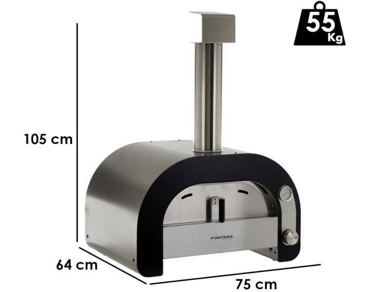 Fontana Maestro 60 - Forno a gas per pizza