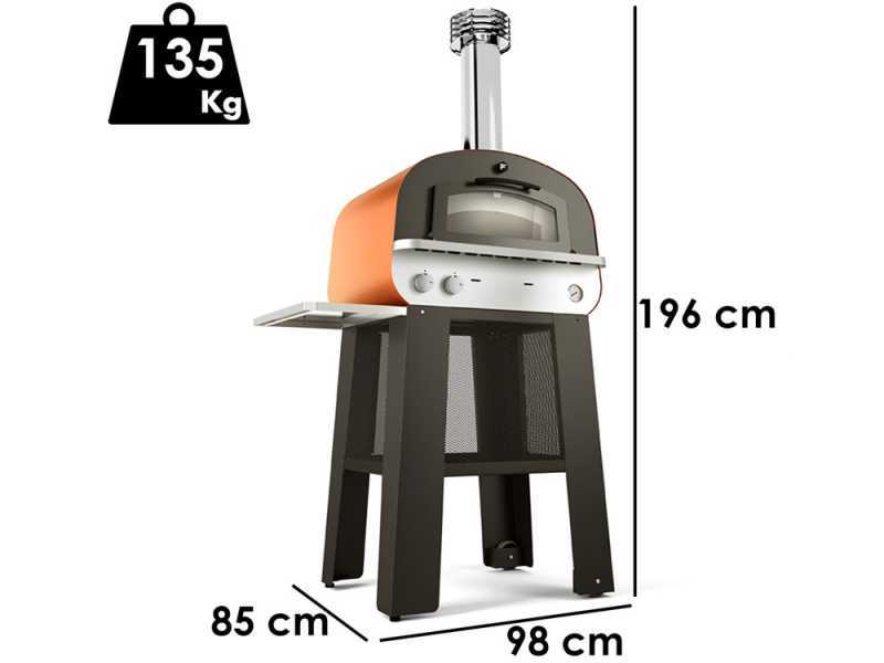 Fontana Piero - Forno Ibrido 2 in 1 Gas/Legna da esterno