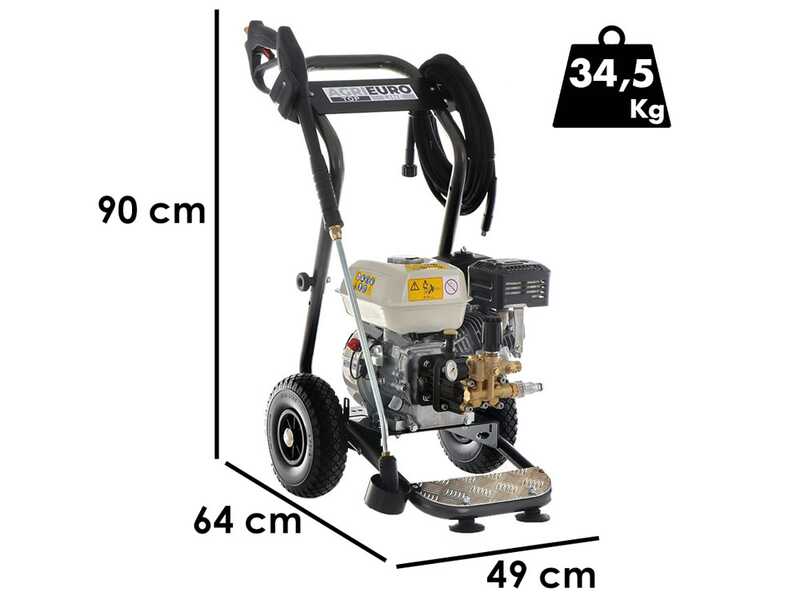 Idropulitrice a scoppio semiprofessionale BXD 12/200 - 200 bar - Motore Honda GP 200