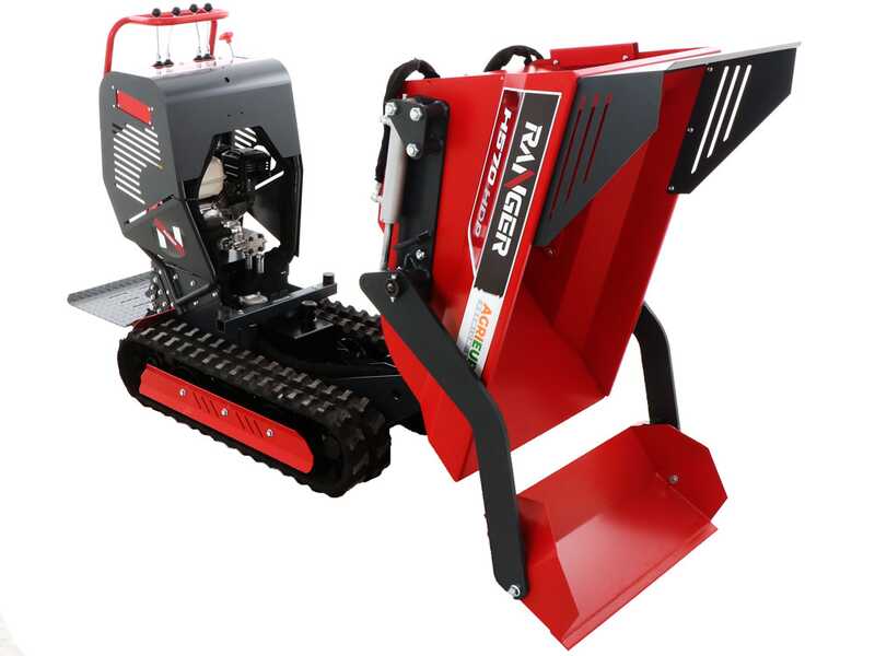 Motocarriola cingolata dumper Ranger H570 HDP-E - Motore Honda GX200 - Cambio idrostatico
