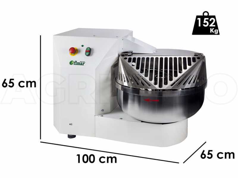 FIMAR FF30N - Impastatrice a forcella - Trifase - 30 Kg - 2 velocit&agrave;