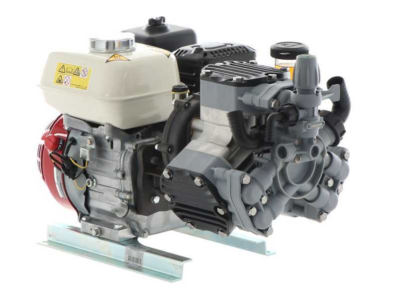 Comet MTP P40/20 SC 4T - Motopompa irrorazione a scoppio - motore Honda GX120 - versione per acidi e prodotti chimici