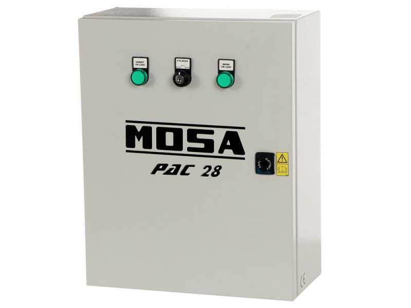 MOSA GE SX 18000 KDT - Generatore di corrente a diesel silenziato 14.4 kW - Continua 13.2 kW Trifase + ATS