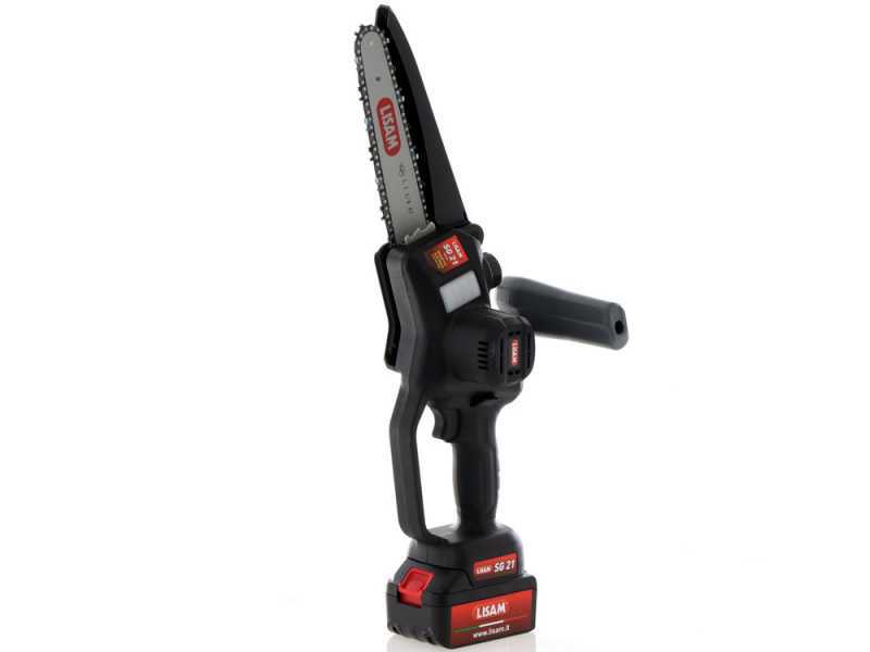 Lisam SG 21 - Potatore manuale a batteria - 2 batterie da 18V 4Ah